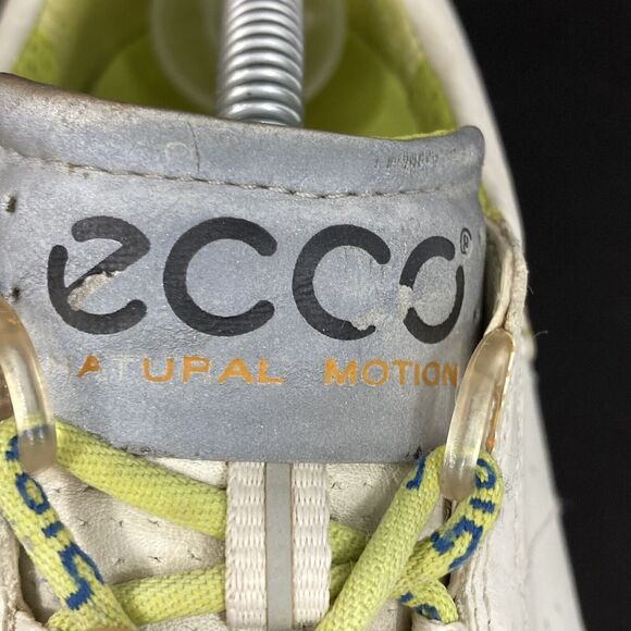 Ecco Biom -Women's Sz 40(9.5) Natural Motion -White Yak Leather -Spikeless Golf - Picture 8 of 14
